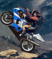Showing off on his motorcycle to some high school chicks would seal his fate.
