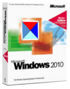 Windows 2010's original packaging design.