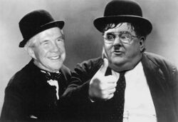 Robertson & Falwell as the "New Laurel & Hardy"