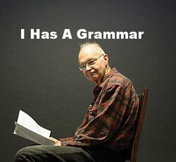 Knuth don has a grammar.jpg