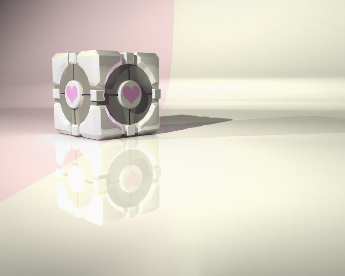 Weighted Companion Cube - Uncyclopedia, the content-free encyclopedia