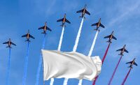 White flag with jets overhead.jpg