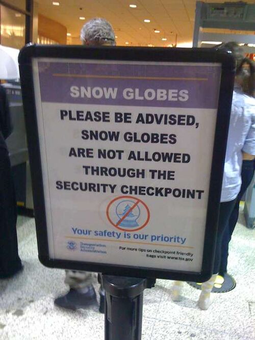 HowToSmuggle a snow globe Uncyclopedia, the contentfree encyclopedia
