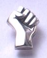 Jewellery silver fist pin.jpg