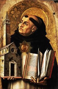 Tales about Thomas Aquinas are often exaggerated, saying that he is 400 feet tall and that his Summa Theologica weighs more than 5 whales.