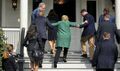 Hillary conquers the stairs.jpg