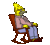 Grampa simpson rocking chair.gif